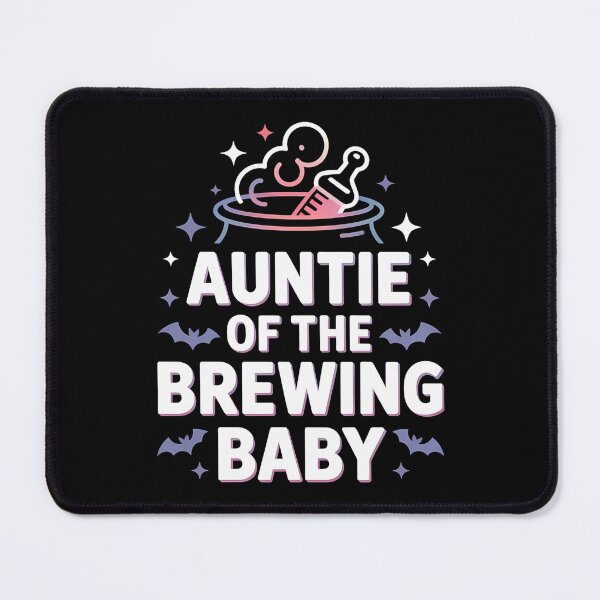 Item preview, Auntie of Brewing Baby - This gift is perfect for any proud aunt-to-be who wants to celebrate a new baby with a fun Halloween twist. designed and sold by ZyziowskyArt.