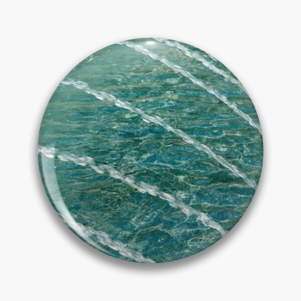 Item preview, Cool Arched Water Streams Over Blue Green Pool designed and sold by Georgia Mizuleva.