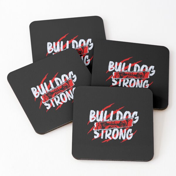 Item preview, Bulldog Strong - Aggressive Mascot Graphic designed and sold by Colorful-Garden.