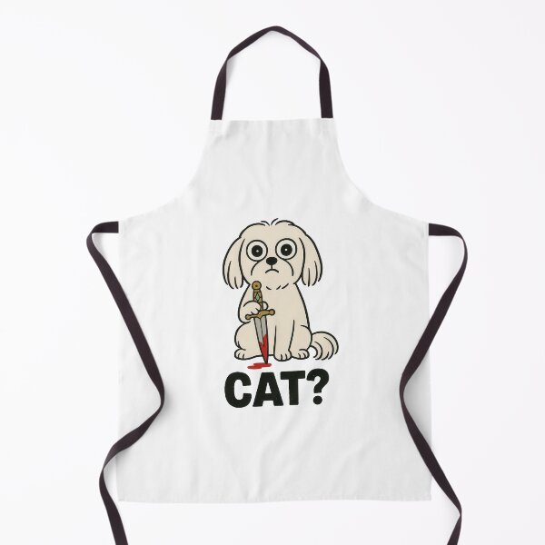 Item preview, Maltese Cartoon Humor with Dagger designed and sold by Flying Doggo.