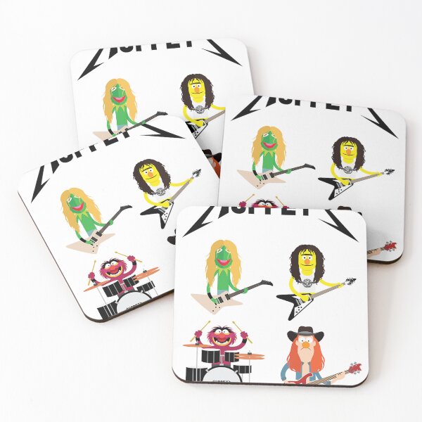 Item preview, Master Of Muppets Muppets As Metallica Band Active designed and sold by TijuanaBarker.