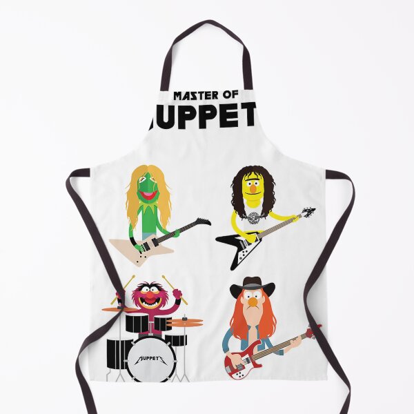 Item preview, Master Of Muppets Muppets As Metallica Band Active designed and sold by TijuanaBarker.