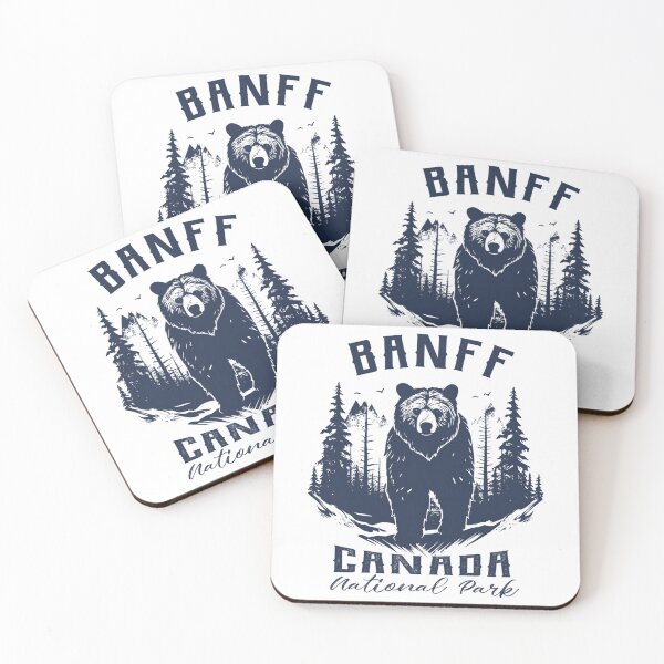 Item preview, Vintage Banff National Park Canada Souvenir Hiking Camping designed and sold by Ilyayao.