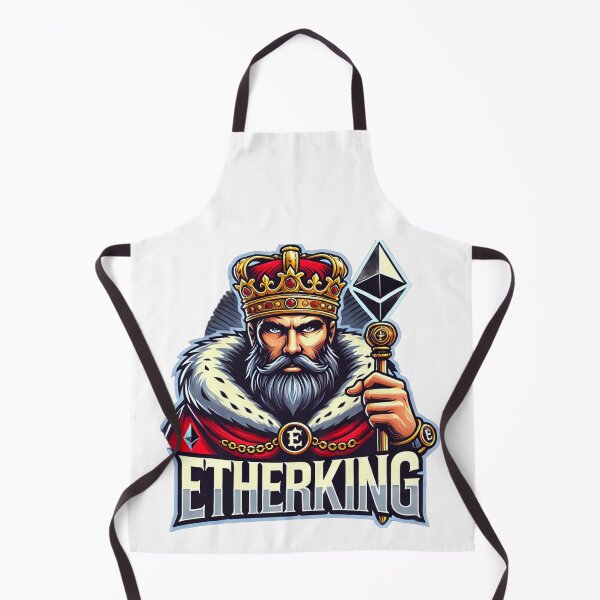 Item preview, EtherKing – Crypto Royalty Ethereum King Design designed and sold by artist-for-you.