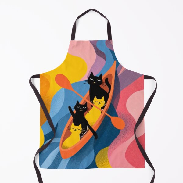 Item preview, "Paddle Purrfection: Meowtain Stream Dream Team" designed and sold by Print Fiction.