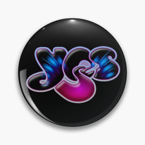 Item preview, Yes – Neon Gradient Logo designed and sold by CatrionaLavery.