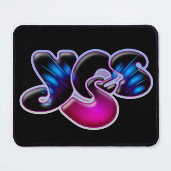 Item preview, Yes – Neon Gradient Logo designed and sold by CatrionaLavery.