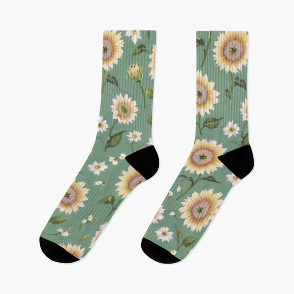 Item preview, Vintage style  sunflowers designed and sold by Nice-patterns.