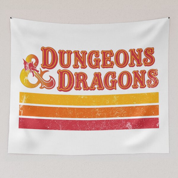 Item preview, Vintage Dungeons and Dragons Logo designed and sold by iconikit.