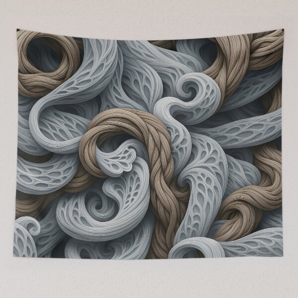 Item preview, Whispering Fibers designed and sold by Kaleidoscope Print.