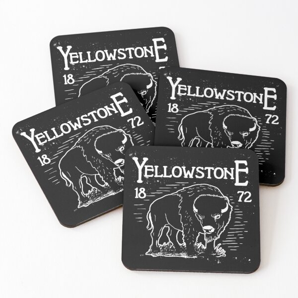 Item preview, Vintage Bison Yellowstone Buffalo Yellowstone National Park designed and sold by Marguritesuzy.
