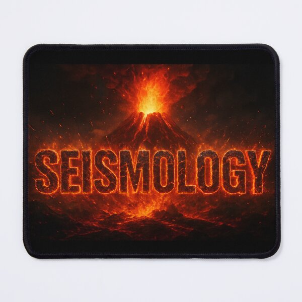 Item preview, Seismology - An amazing fiery volcano designed and sold by DamioPolArt.