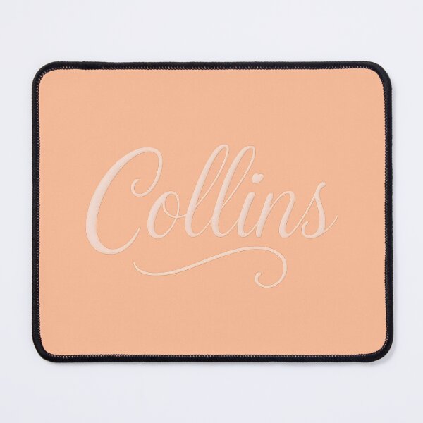 Item preview, Name Collins Gift Design Personalized Family Typography designed and sold by Slayfandom.