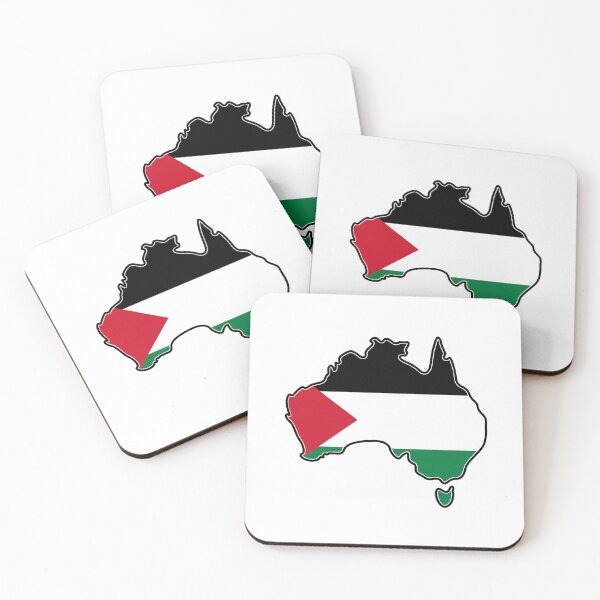 Item preview, AUSTRALIA STANDS WITH PALESTINE designed and sold by Melty Shirts.