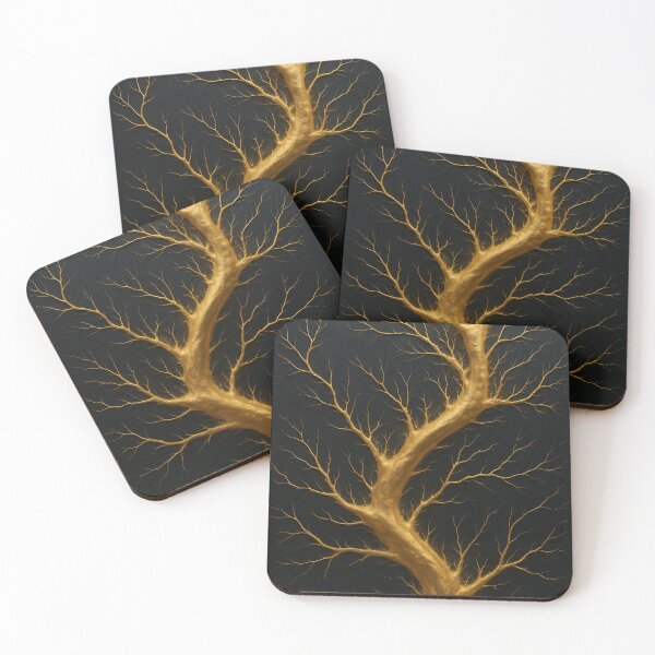 Item preview, Golden Veins designed and sold by Kaleidoscope Print.