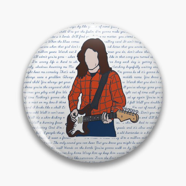 Item preview, Rory Gallagher - Lyrics Portrait designed and sold by Melty Shirts.