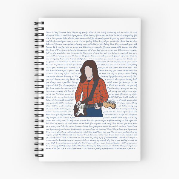 Item preview, Rory Gallagher - Lyrics Portrait designed and sold by Melty Shirts.