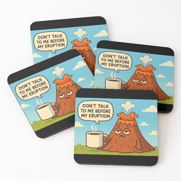 Item preview, Seismology - cute funny volcano designed and sold by DamioPolArt.