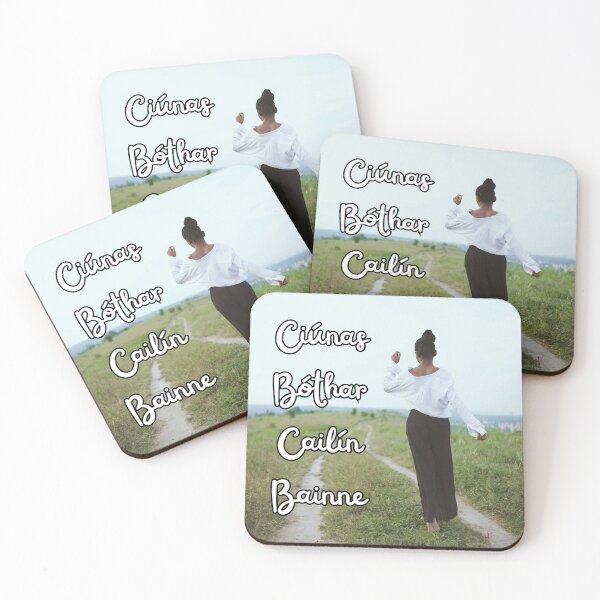 Item preview, Ciúnas bóthar cailín bainne - Irish Language - Inspirational Poster Style designed and sold by Melty Shirts.