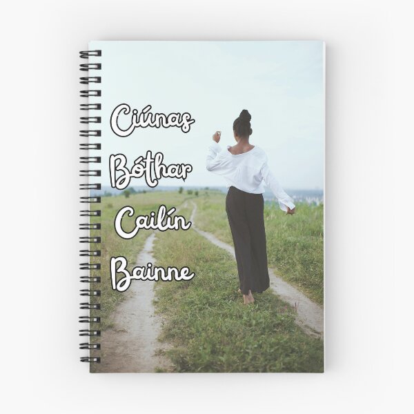Item preview, Ciúnas bóthar cailín bainne - Irish Language - Inspirational Poster Style designed and sold by Melty Shirts.