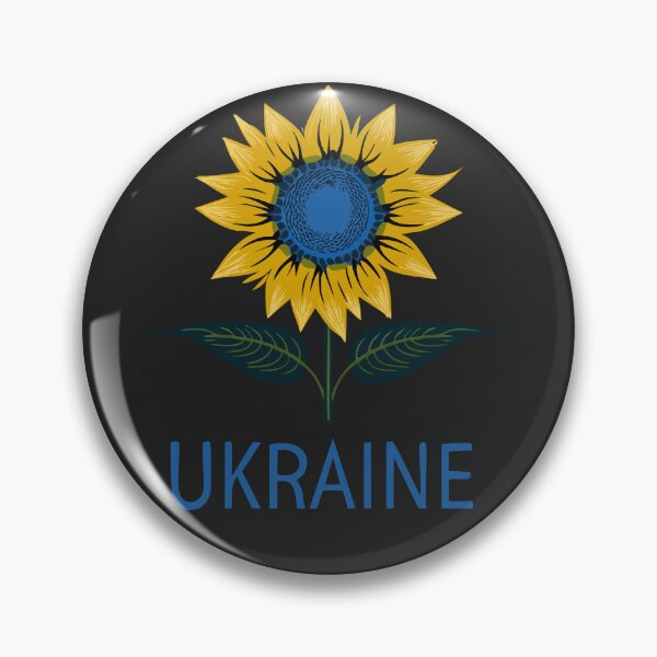 Item preview, Ukraine Sunflower Ukrainian Symbol Yellow Blue Heritage Flower designed and sold by cabana.space.