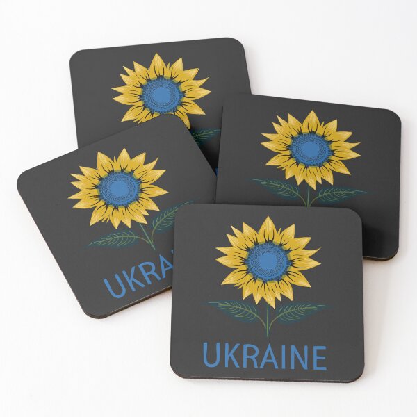 Item preview, Ukraine Sunflower Ukrainian Symbol Yellow Blue Heritage Flower designed and sold by cabana.space.