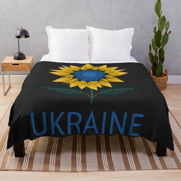 Item preview, Ukraine Sunflower Ukrainian Symbol Yellow Blue Heritage Flower designed and sold by cabana.space.