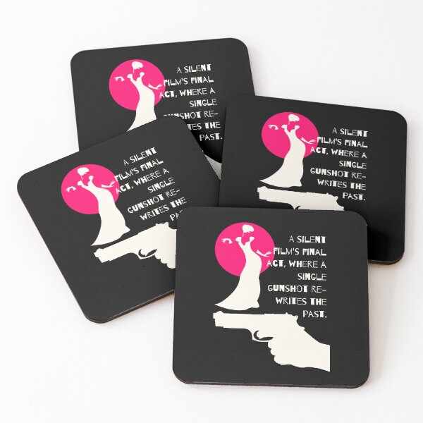 Item preview, Classic Noir Composition with Gun and Shadowed Figure designed and sold by SplashTastic.