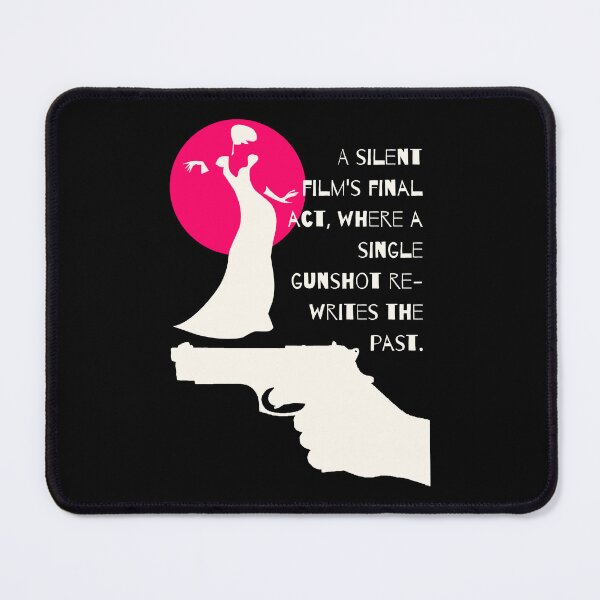Item preview, Classic Noir Composition with Gun and Shadowed Figure designed and sold by SplashTastic.