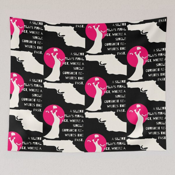 Item preview, Classic Noir Composition with Gun and Shadowed Figure designed and sold by SplashTastic.