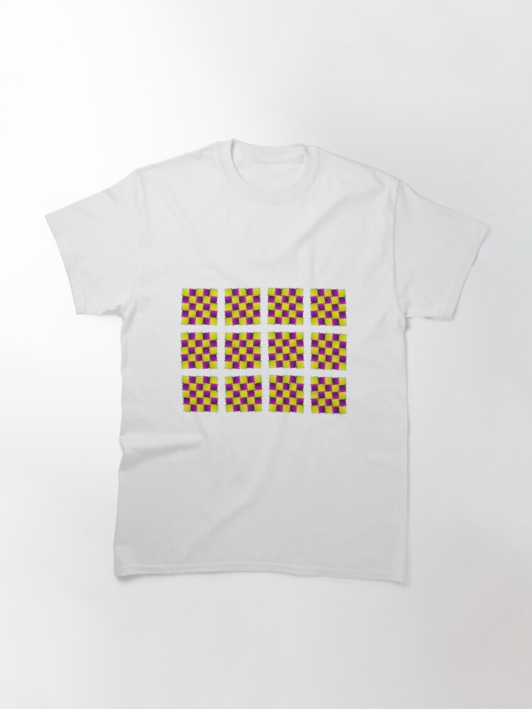 Alternate view of Optical Illusion, Visual Illusion, Cognitive Illusions, #OpticalIllusion, #VisualIllusion, #CognitiveIllusions, #Optical, #Illusion, #Visual, #Cognitive, #Illusions Classic T-Shirt