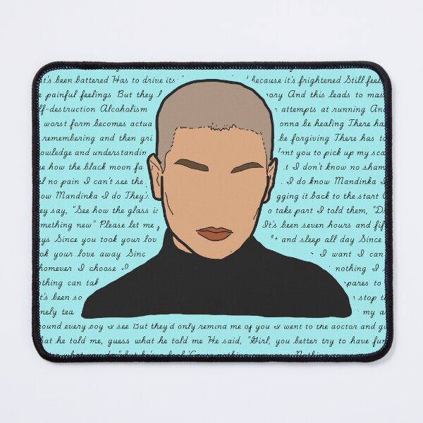Item preview, Sinéad O'Connor - Lyrics Portrait designed and sold by Melty Shirts.