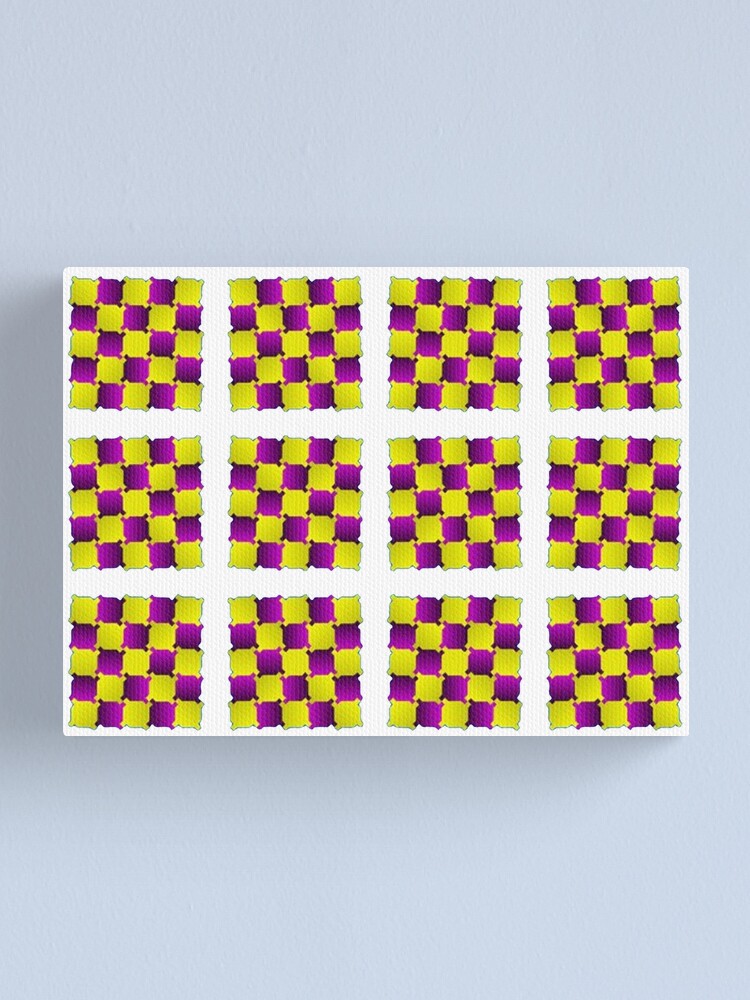Alternate view of Optical Illusion, Visual Illusion, Cognitive Illusions, #OpticalIllusion, #VisualIllusion, #CognitiveIllusions, #Optical, #Illusion, #Visual, #Cognitive, #Illusions Canvas Print