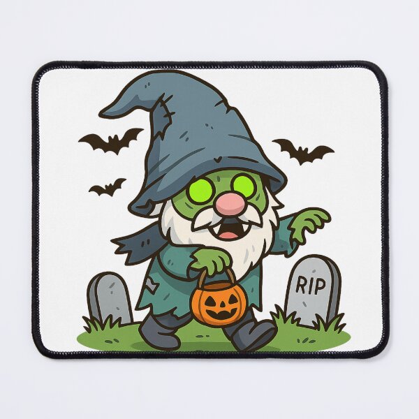 Item preview, Zombie Gnome T-Shirt – Spooky Graveyard Halloween Design designed and sold by PrintCreations9.