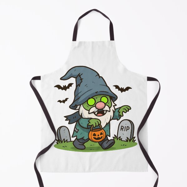 Item preview, Zombie Gnome T-Shirt – Spooky Graveyard Halloween Design designed and sold by PrintCreations9.