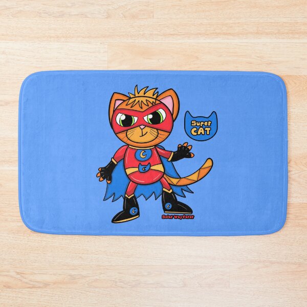Item preview, Super Cat - Comic hero design designed and sold by SolarWayfarer.