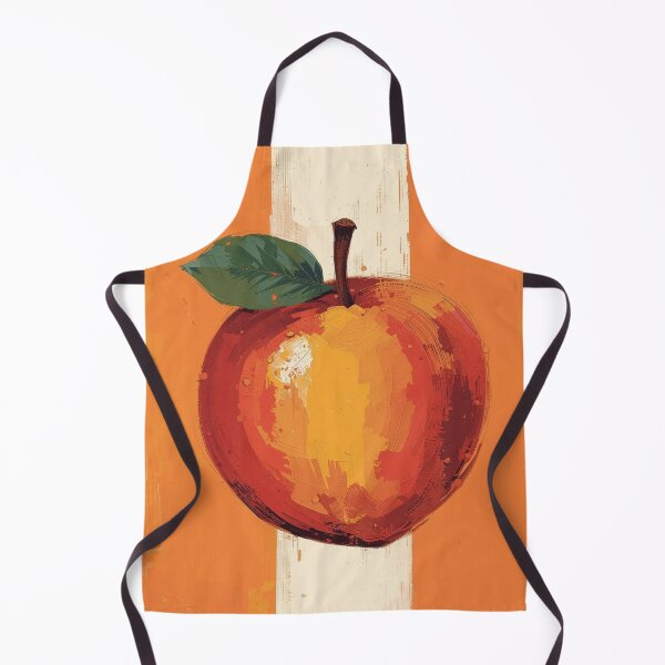 Item preview, Peach with orange and white stripe designed and sold by Boho Art by Rebecca.