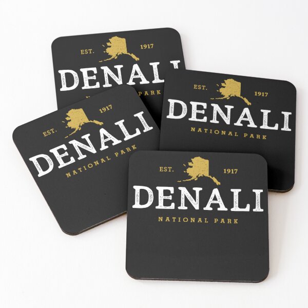 Item preview, Vintage Denali National Park Alaska Souvenir Est 1917 designed and sold by Marguritesuzy.