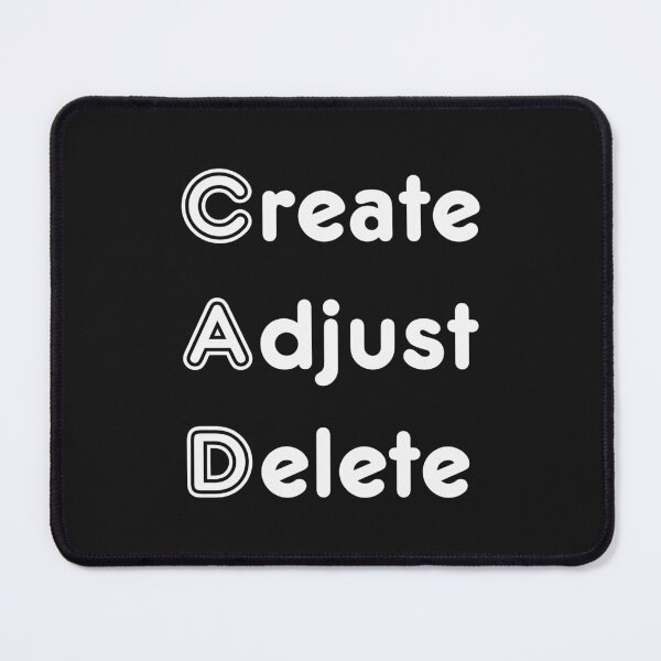 Item preview, Funny CAD Engineering Acronym Pun designed and sold by ThePungineer.
