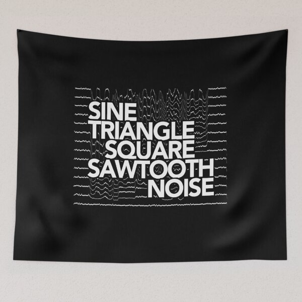 Item preview, Sine, Triangle, Square, Sawtooth, Noise Synthesizer designed and sold by AestheticNow.