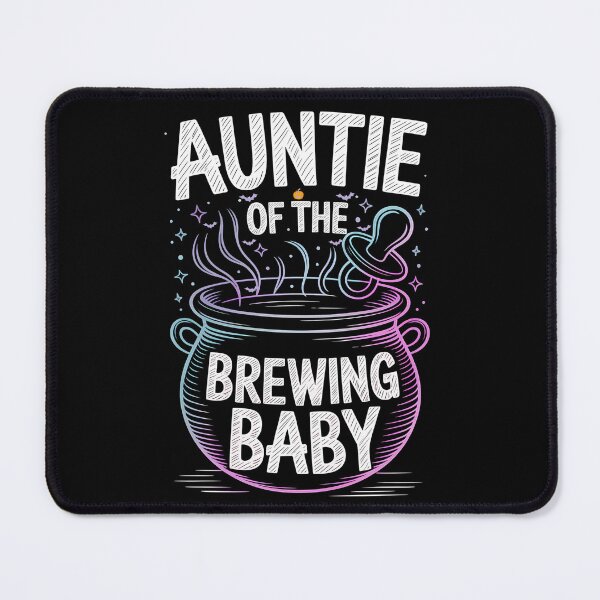 Item preview, Auntie of Brewing Baby - This gift is perfect for any proud aunt-to-be who wants to celebrate a new baby with a fun Halloween twist. designed and sold by ZyziowskyArt.