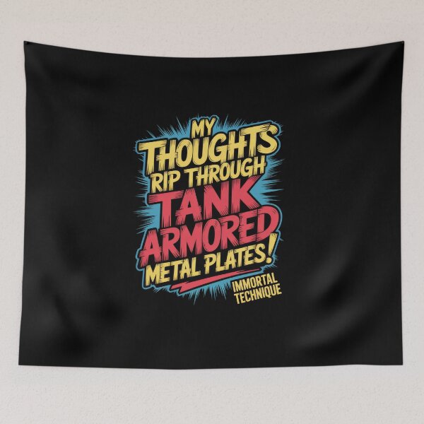 Item preview, Immortal Technique Inspirational Lyrics designed and sold by Enea Kelo.
