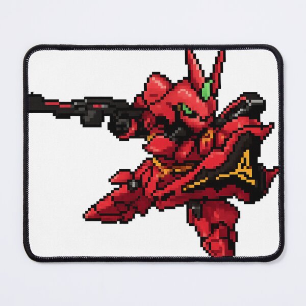 Item preview, SAZABI GUNDAM RED COMET gundam pixel art designed and sold by sabartgunpla.