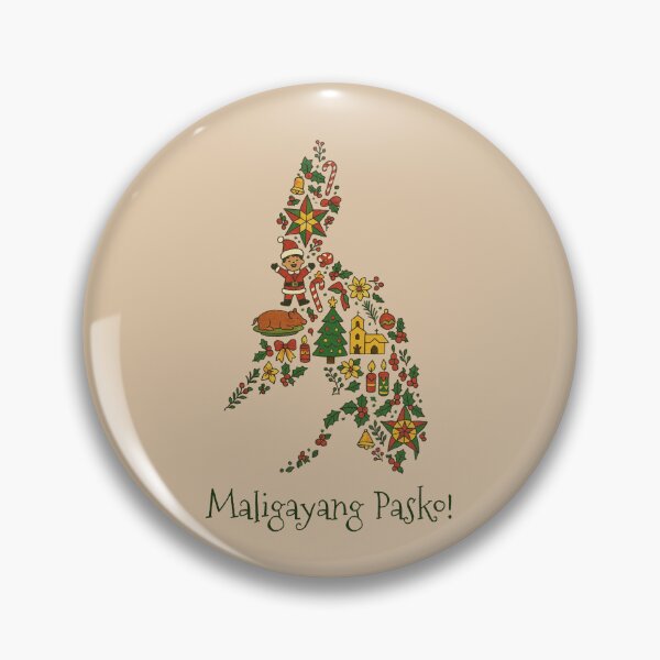 Item preview, Maligayang Pasko Philippine Map Christmas designed and sold by holaitssher.