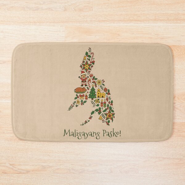 Item preview, Maligayang Pasko Philippine Map Christmas designed and sold by holaitssher.