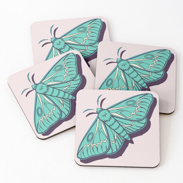Item preview, Elegant Moth – Bold Nature Illustration designed and sold by AgarutanPrint.