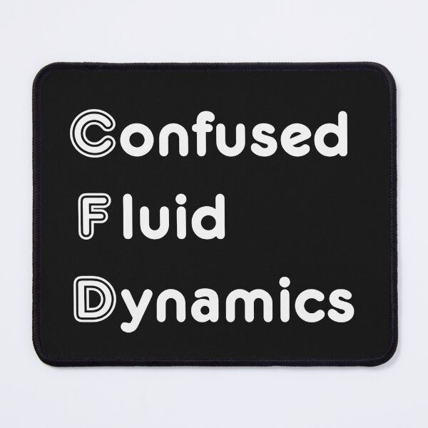 Item preview, Funny CFD Engineering Acronym Pun designed and sold by ThePungineer.