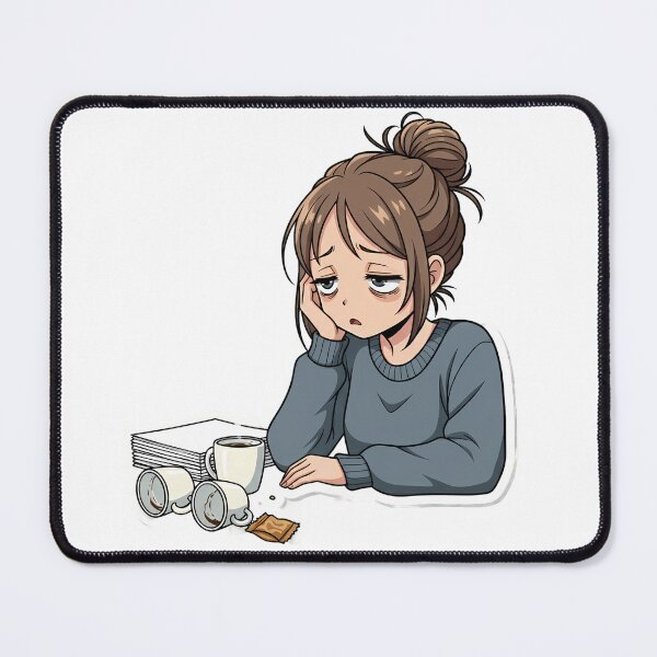 Item preview, More Coffee, Same Tired Feeling designed and sold by quinac.