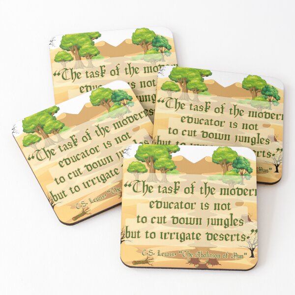 Item preview, Task of Modern Educator CS Lewis Quote designed and sold by stella literarium.