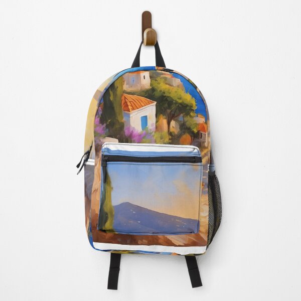 Item preview, Village of Assos, Kafalonia designed and sold by Island Art Studios.